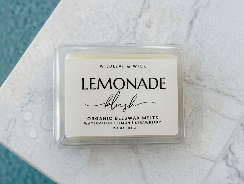 Lemonade Blush - 2.4oz Organic Beeswax Melts