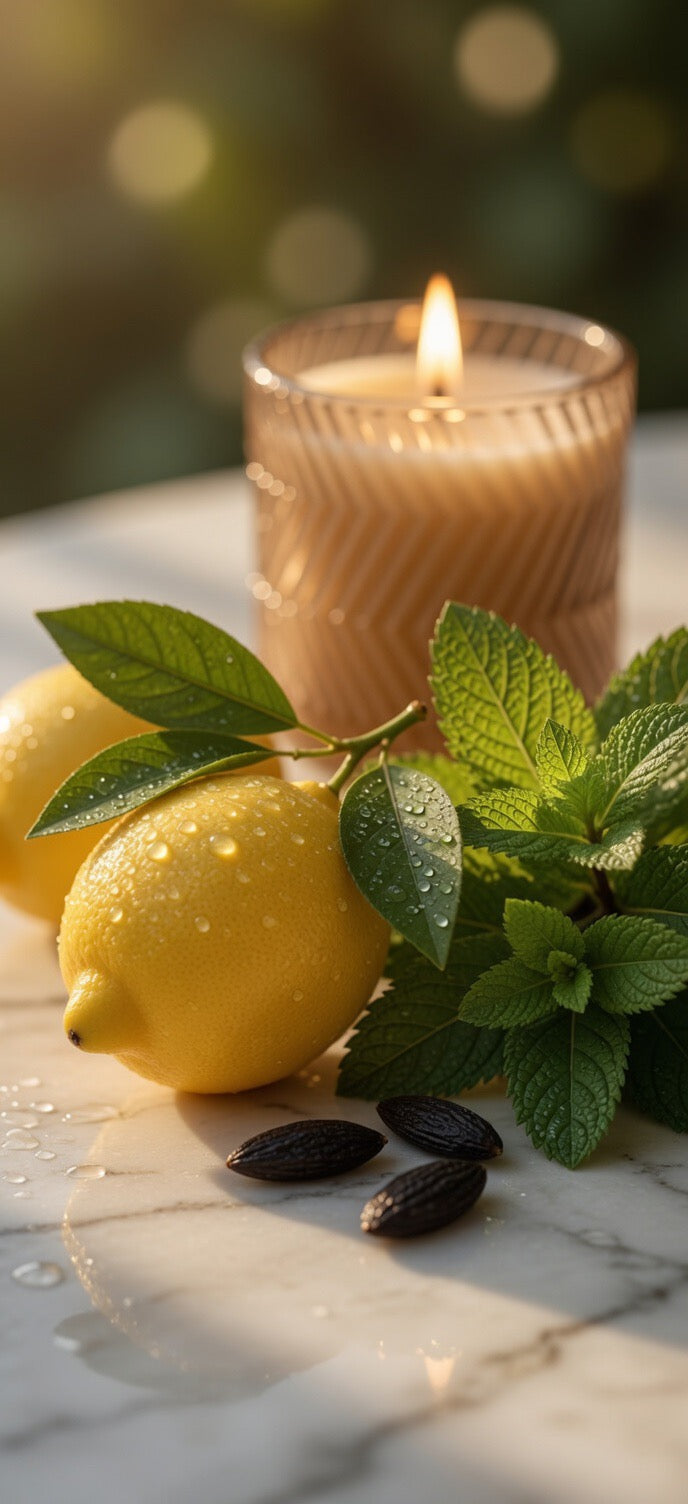 Amalfi Lemon - 10oz Organic Beeswax Candle