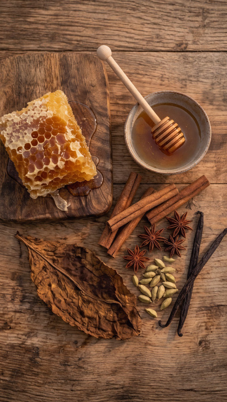 Spiced Honey - 10oz Organic Beeswax Candle