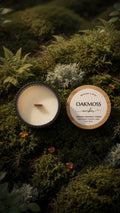 Oakmoss Ember - 10oz Organic Beeswax Candle
