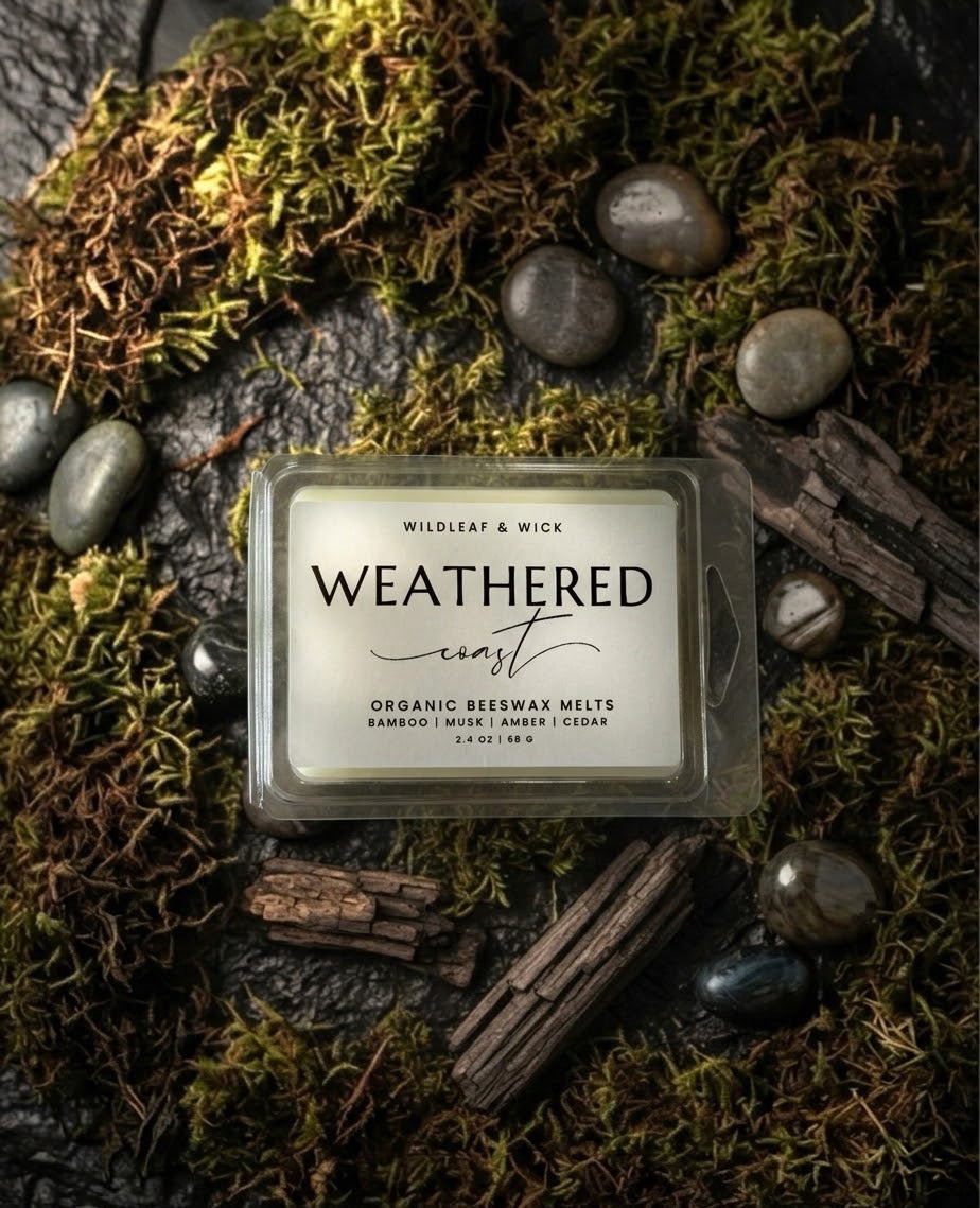 Weathered Coast - 2.4oz Organic Beeswax Melts